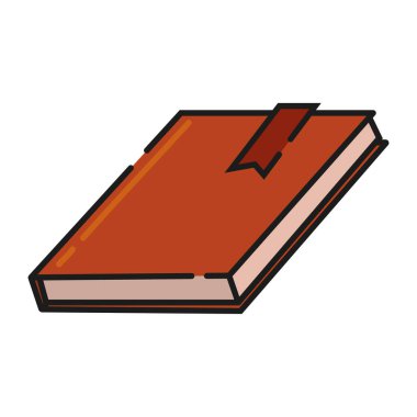 Ayrı Renkli Kitap Oyun Simgesi Vektörü illüstrasyonuName