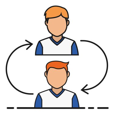 İzole edilmiş futbolcu Sport simgesi Vektör illüstrasyonuName