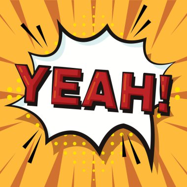 İfade Vektörü illüstrasyonuyla komik balon sohbeti