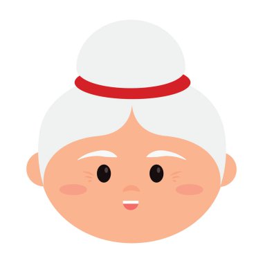 Şirin Noel Baba, Avatar Vektör illüstrasyonu