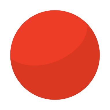 Renkli top Childeren oyuncak Vektör illüstrasyonu