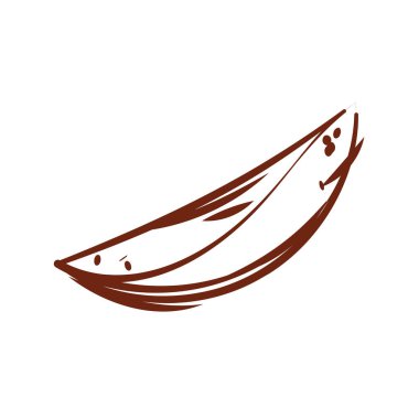 Ağaç yaprağı taslak ikonu Vektör illüstrasyonuName