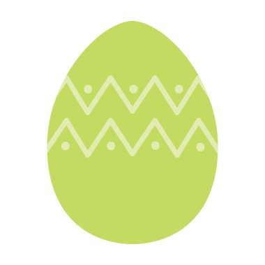 Renkli Paskalya Yumurtası Vektörü illüstrasyonu