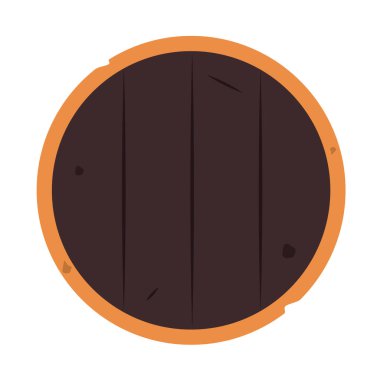 İzole edilmiş kalkan animasyon silah Ortaçağ ikonu çizimi