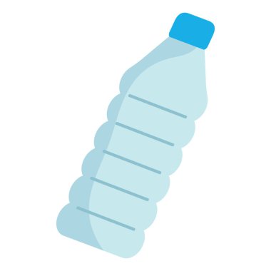 Plastik şişe kapağı. Vektör illüstrasyonu