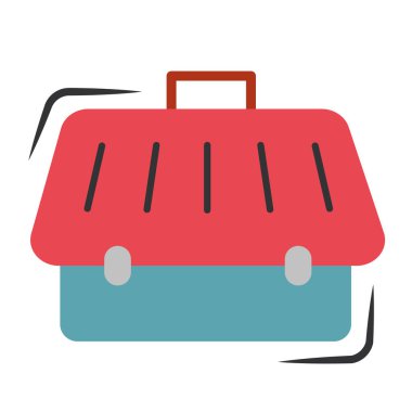 Hayvan taşıyıcısı. Vektör illüstrasyonu