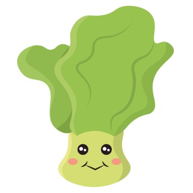 Çizgi film bok çukulatalı surat. Vektör illüstrasyonu