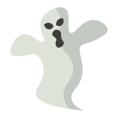 İzole edilmiş Cadılar Bayramı karakterleri Vektör illüstrasyonuName