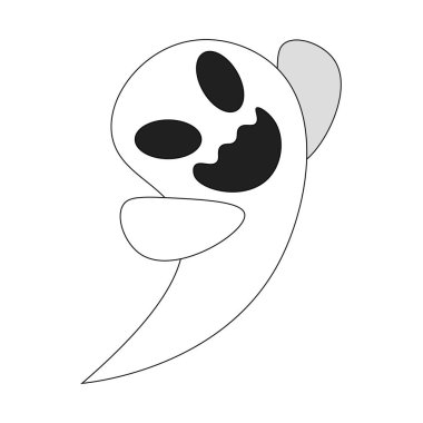 İzole cadılar bayramı simgesi Vektör illüstrasyonuName