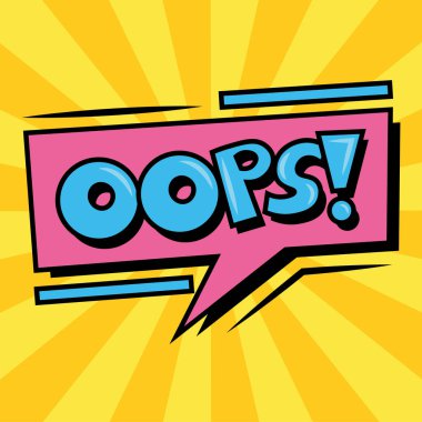 Renkli çizgi roman sohbet vektörü illüstrasyonu