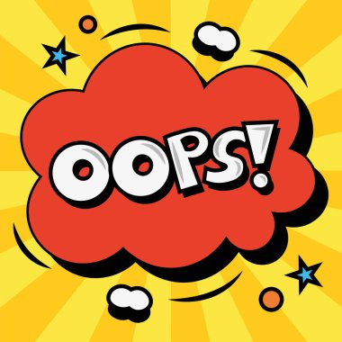 Renkli çizgi roman sohbet vektörü illüstrasyonu