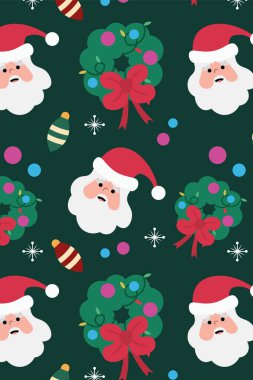 Noel şablonu arka plan kağıt taşıyıcı illüstrasyonuName