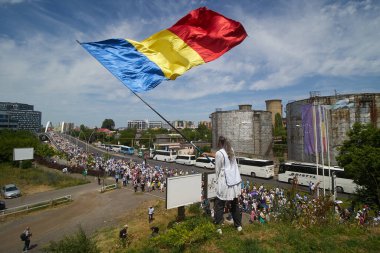 Bükreş, Romanya. 9 Haziran 2023: 