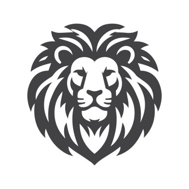 Aslan Başı Logosu Tek Krom Tasarımı