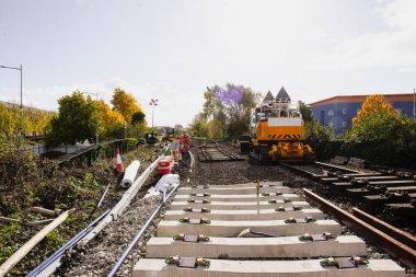 Sonbaharda İngiltere 'de yeni bir demiryolu inşaatı