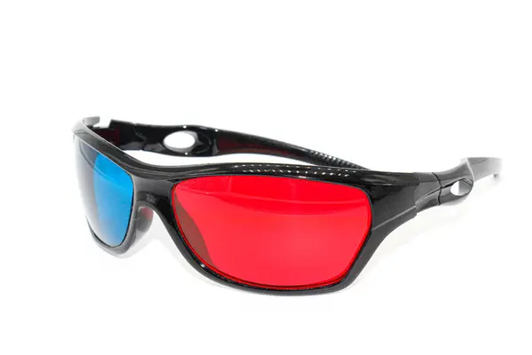 Anaglyph Glasses Image Selective Focus — Stock Photo, Image
