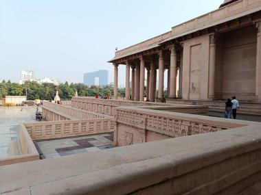 Noida, india- Rashtriya Dalit Smarak, Rashtriya Dalit Smarak 'ın resmi (Ambedkar Parkı) Noida 21 Aralık 2024