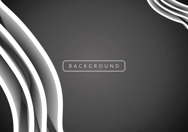 Schwarz Weiß Abstrakter Hintergrund Flüssigkeitsfluss Flüssige Farbe Flüssiger Hintergrund Buntes — Stockvektor