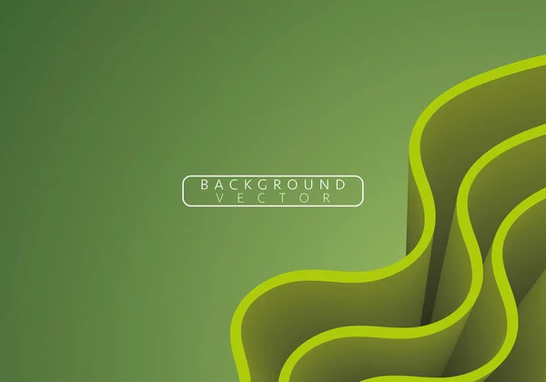Grüner Abstrakter Hintergrund Flüssigkeitsfluss Flüssige Farbe Flüssiger Hintergrund Buntes Futuristisches — Stockvektor