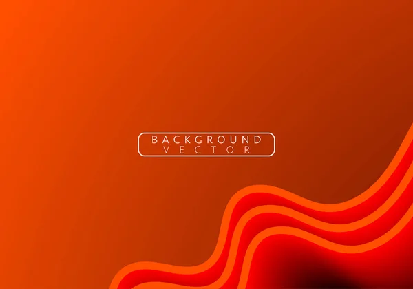 Abstrakter Roter Hintergrund Fließende Formen Zusammensetzung Cooles Hintergrunddesign Für Poster — Stockvektor