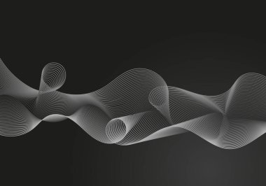 Soyut renkli vektör arkaplanı, tasarım broşürü, web sitesi, el ilanı için renk akışı sıvısı dalgası.