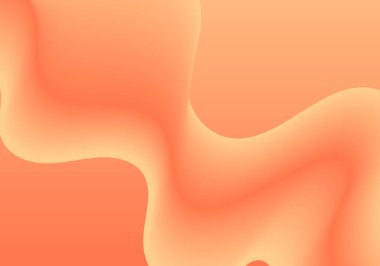 Renkli sıvı dalgası. Duoton geometrik kompozisyonlar ve 3D akış şekli. Kapak, iniş sayfası için modern arkaplan tasarımı.