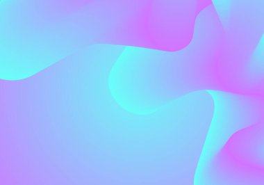 Abstract soft color fluid wave. Duotone geometric compositions with gradient 3d flow shape. Innovation mode vector