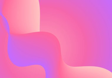 Trendy Minimalistic Fluid Blurred Gradient Background. Poster, Brochure, Advertisement, Banner