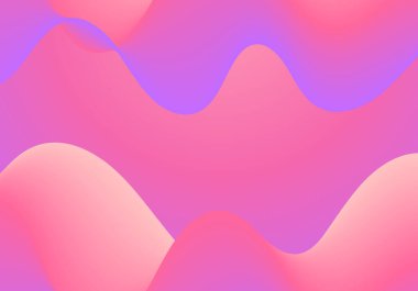 Trendy Minimalistic Fluid Blurred Gradient Background. Poster, Brochure, Advertisement, Banner