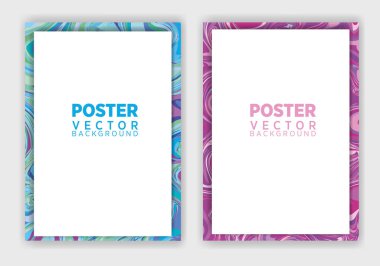 Vector abstract graphic design Poster . Vector vertical poster template, abstract design.