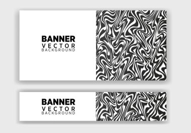 set of creative web banners of standard size with a place for text. Business ad banner. Poster and banner design template.