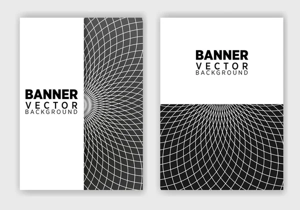 set of creative web banners of standard size with a place for text. Business ad banner. Poster and banner design template.