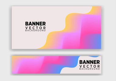 Vektör soyut grafik tasarımı Banner Deseni arkaplan şablonu.