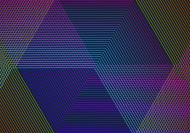 Çizgili doku, soyut çarpık Çapraz Çizgili Arka plan, dalga çizgileri dokusu. İş tasarımınız için yepyeni bir tarz, fikirleriniz için vektör şablonu