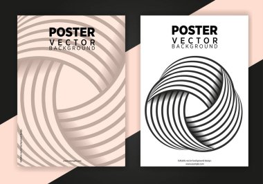 Trendy abstract glitch art poster set. Vector cover templates with abstract waves, geometric shapes in bauhaus, memphis, hipster style. Design background for flyers, placards, brochures, posters