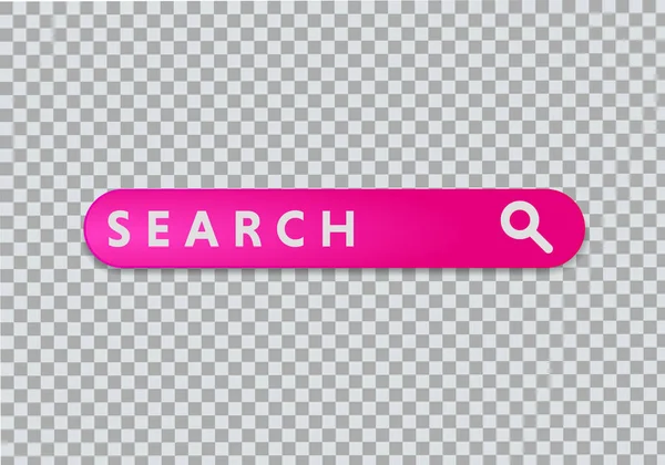 Button Site Search Icon Vector Design — Stock Vector