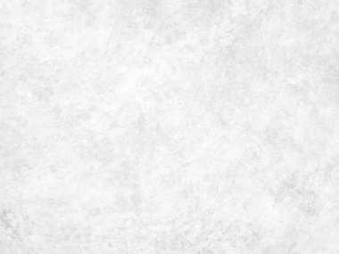 Grafik tasarımı ya da duvar kağıdı için klasik tarzda beyaz beton arka plan. Geçmişe dönük yumuşak beton döşeme şekli. İnşaattaki gri soyut doku detayı.