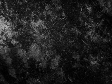 Grafik tasarımı veya duvar kâğıdı için klasik tarzda koyu çimento duvar arkaplanı. Beton zemin eski bir konsepte göre yaşlanmış..