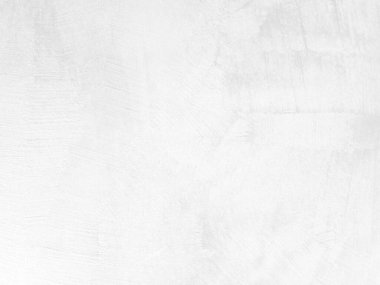 Grafik tasarımı ya da duvar kağıdı için klasik tarzda beyaz beton arka plan. Geçmişe dönük yumuşak beton döşeme şekli. İnşaattaki gri soyut doku detayı.