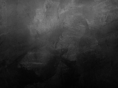 Grafik tasarımı veya duvar kâğıdı için klasik tarzda koyu çimento duvar arkaplanı. Beton zemin eski bir konsepte göre yaşlanmış..