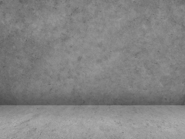 Concrete wall background for displaying products in 3d. Pattern of white cement floor in vintage style for graphic design or wallpaper. Gray abstract texture detail in construction.