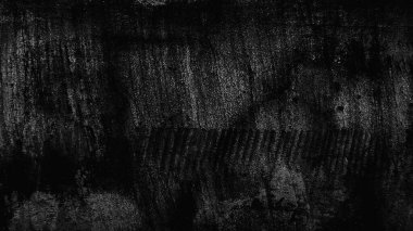 Grafik tasarımı veya duvar kâğıdı için klasik tarzda koyu çimento duvar arkaplanı. Beton zemin eski bir konsepte göre yaşlanmış..