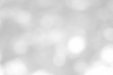 Beyaz doğal bokeh, soyut tarzda grafik tasarım ve duvar kağıtları için hassas arka plan. Poster veya tebrik kartı yazdırma için doğal şablon.