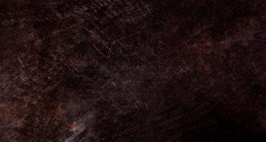 Grafik tasarımı veya duvar kâğıdı için klasik tarzda koyu çimento duvar arkaplanı. Beton zemin eski bir konsepte göre yaşlanmış..