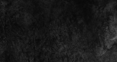 Grafik tasarımı veya duvar kâğıdı için klasik tarzda koyu çimento duvar arkaplanı. Beton zemin eski bir konsepte göre yaşlanmış..