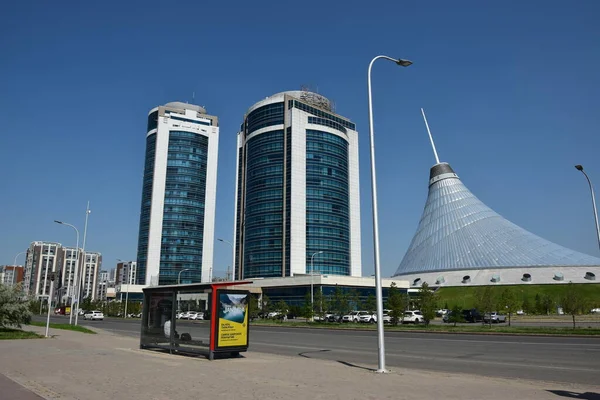 Astana Nur Sultan Kazajstán Edificios Modernos Astana Nur Sultan Capital —  Fotos de Stock
