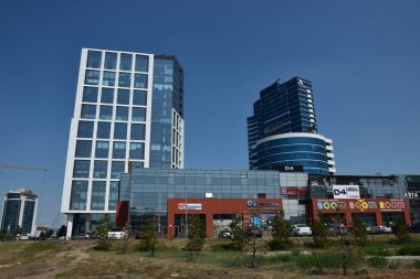 Astana (Nur-Sultan), Kazakistan: Astana 'daki Ultra modern binalar (Nur-Sultan), Kazakistan' ın başkenti