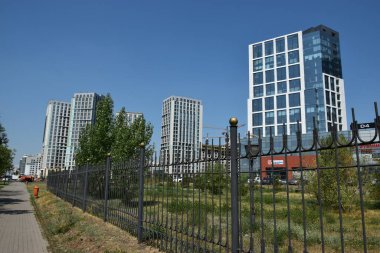 Astana (Nur-Sultan), Kazakistan: Astana 'daki Ultra modern binalar (Nur-Sultan), Kazakistan' ın başkenti