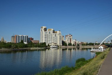 Astana (Nur-Sultan), Kazakistan: Astana 'daki Ultra modern binalar (Nur-Sultan), Kazakistan' ın başkenti