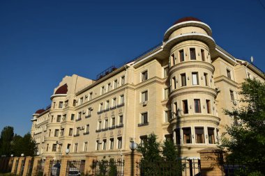 Astana (Nur-Sultan), Kazakistan - Astana 'daki modern binalar (Nur-Sultan), Kazakistan' ın başkenti